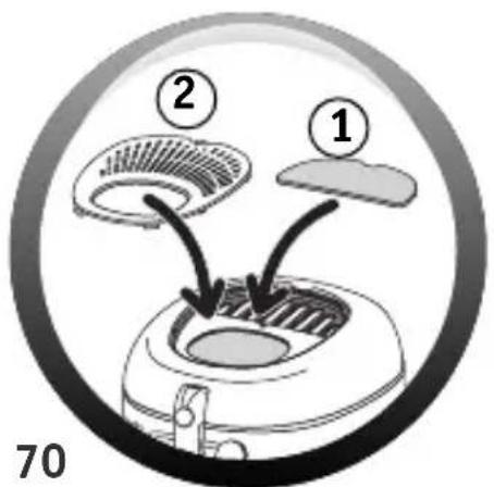 ② ① 70