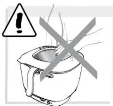 Warning symbol with exclamation mark and warning triangle, indicating hazardous material or hazard