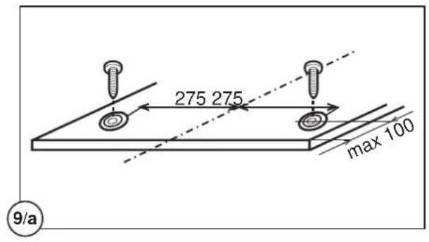 Juno Electrolux JKU6038 - Dimensions of the recess - 12