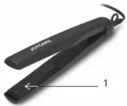 Joycare JC-456W - AZ ALKATRÉSZEK LEÍRÁSA: - 1