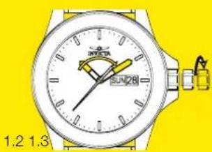 INVICTA Specialty 12125 - Movement Caliber : 2331 / 103 - 2