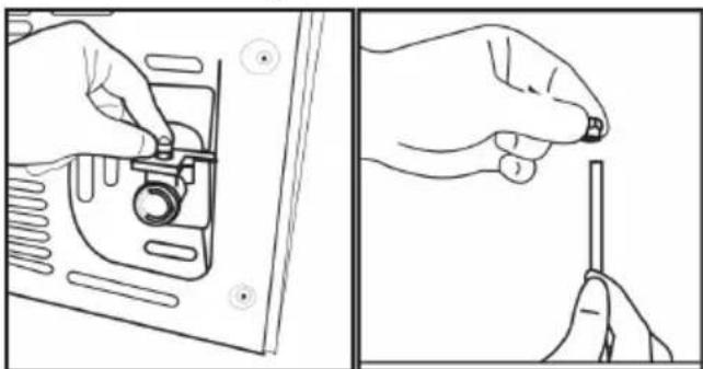 Defy G91641 N - To connect the water hose to the product, follow the instructions below. - 1
