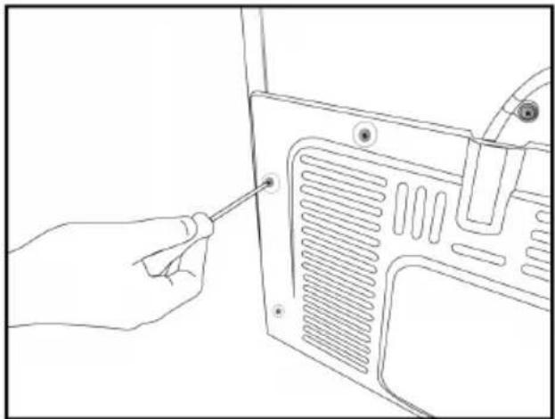 Defy G10715 NE - Attaching the plastic wedges - 4