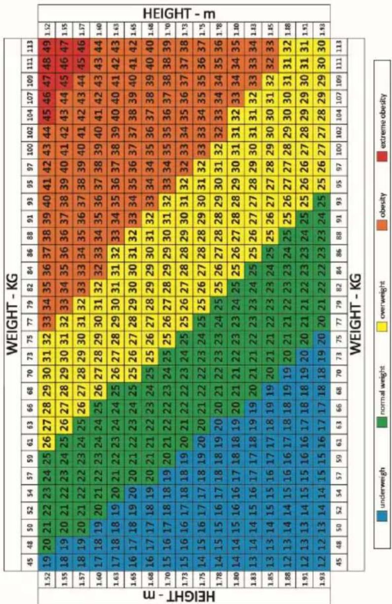 E-Boda CEP 1221 - BMI INTERVALS - women - 1