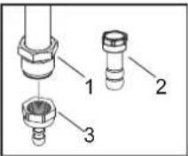 CANDY CCG5000SW/1 - MODIFICAREA PENTRU DIVERSE TIPURI DE GAZ - 1