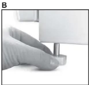 CANDY CCG5000SW/1 - FEET ADJUSTMENT - 2