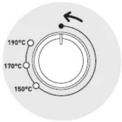 190°C 170°C 150°C