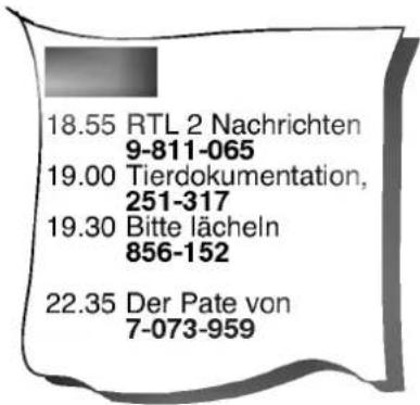 LG ShowView LV2766 - ShowView programming on the TV screen (LV2787/LV2767) - 1