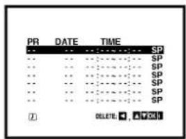 PR DATE TIME SP SP SP SP SP SP SP SP SP SP SP SP I DELETE: ▼ ▲ ▼ ▼ ▼