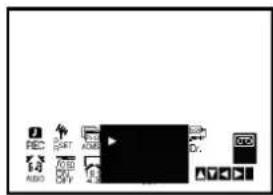 Scanned image of a software toolbar with icons for menu, keyboard, and control buttons