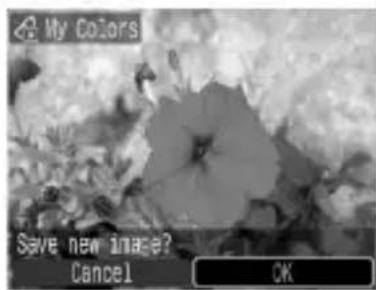 My Colors Save new image? Cancel OK