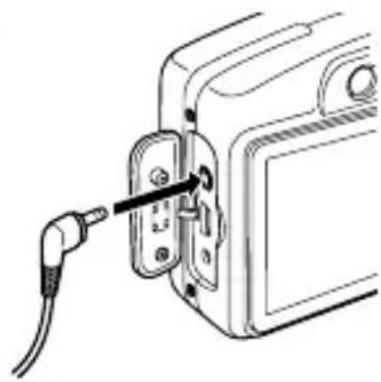 Allview X3 Soul Mini - Connect the AV cable to the camera's A/V OUT terminal. - 1