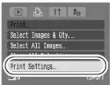 Print_ Select Images & Cty._ Select All Images._ Print Settings...