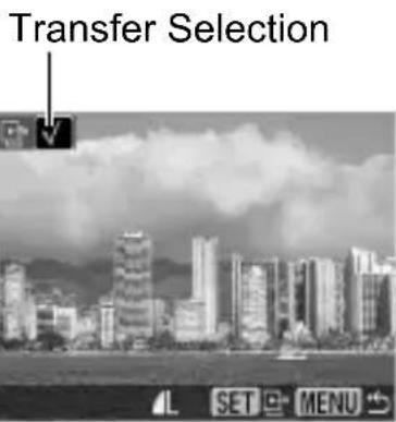 Transfer Selection V L SET MENU