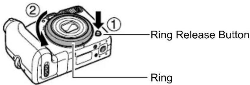Ring Release Button Ring