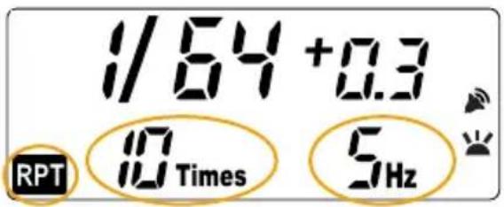 1/64 +0.3 10 Times 5Hz RPT