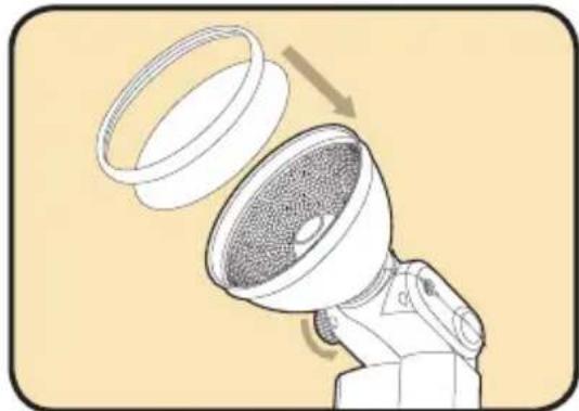 Bolt VB-11 - USING THE REFLECTOR AND DIFFUSER - 2