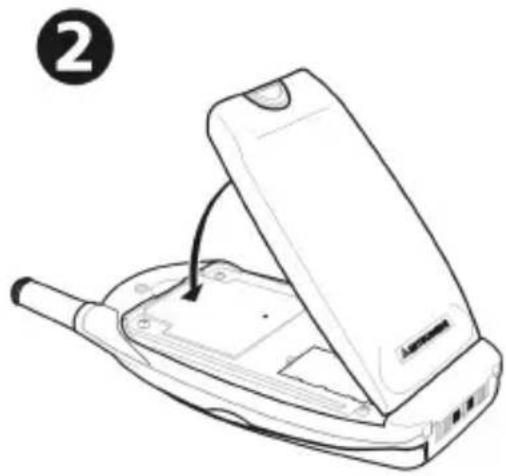 MITSUBISHI Trium Cosmo - Fitting the battery - 2