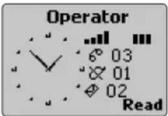 Operator 6° 03 01 02 Read