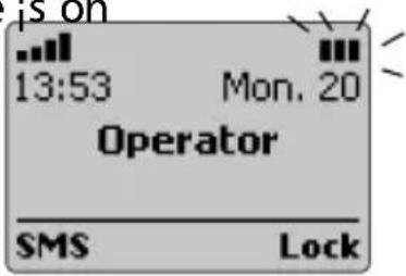 is on 13:53 Mon. 20 Operator SMS Lock