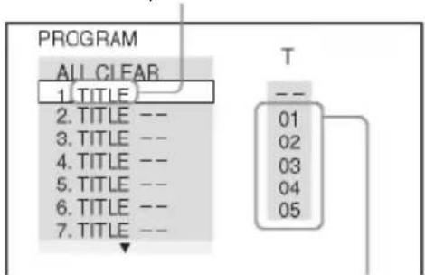 PROGRAM ALL CLEAR 1. TITLE -- 2. TITLE -- 3. TITLE -- 4. TITLE -- 5. TITLE -- 6. TITLE -- 7. TITLE -- T -- 01 02 03 04 05