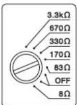 TOA PE-304BU - - Rotary switch - 2