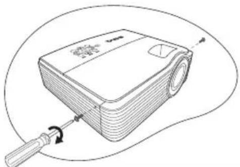 BENQ MX761 - Replacing the lamp - 2