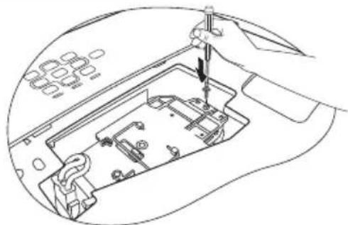BENQ MX761 - Replacing the lamp - 9