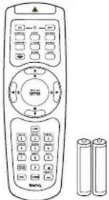 BENQ MX761 - Standard accessories - 7