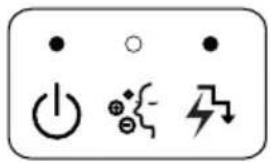 Electrical control symbols including power, current, and voltage indicators