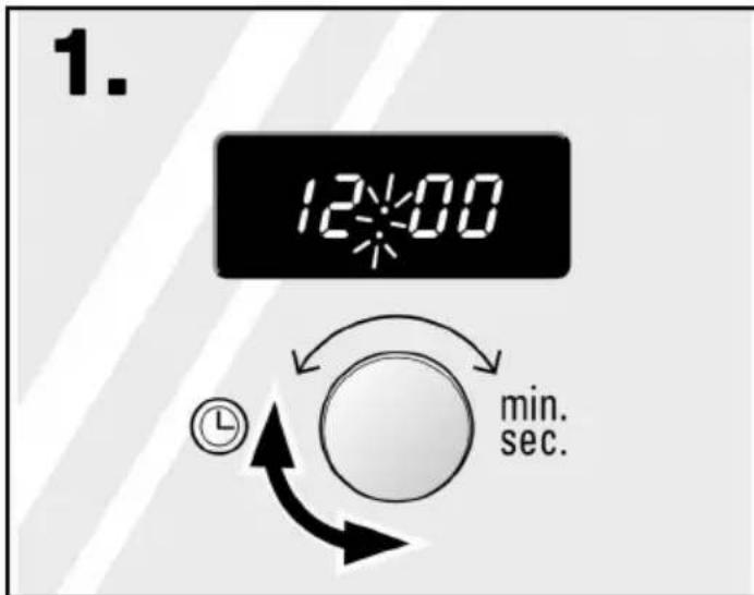 1. 12:00 min. sec.