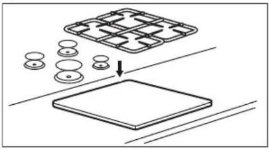 ELECTROLUX GPE363RBV - Asamblarea - 2
