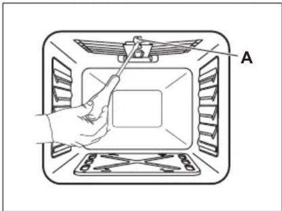 ELECTROLUX EKG61185OX - Înlocuirea injectorului de gaz al grătarului - 1