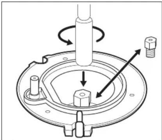 ELECTROLUX EKG61182OW - Înlocuirea injectoarelor plitei - 1