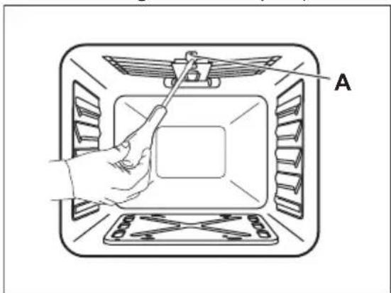 ELECTROLUX EKG51154OX - Înlocuirea injectorului de gaz al grătarului - 1