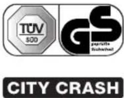 TUV 500 GS parasite Suburban CITY CRASH