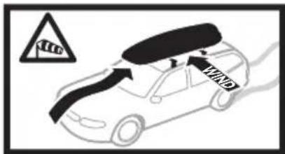 Diagram showing a car with a warning sign and a hazard symbol, indicating parking or hazard.