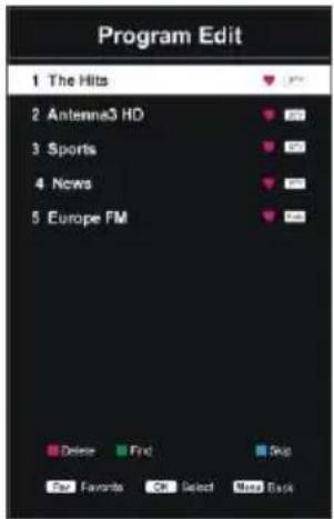 Allview 43ATC5000-U - Lista canale - 1