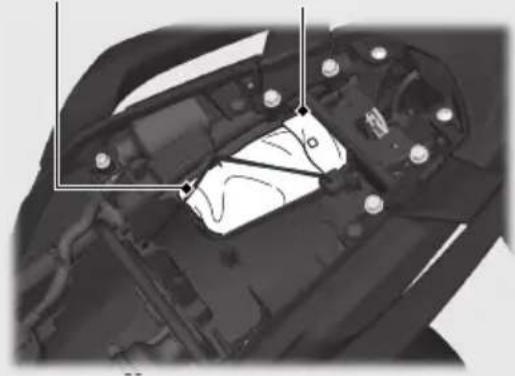 Honda 400X (2022) - 携带工具 - 1