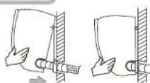 Infiniton AA12HC - Fixing the Indoor Unit - 1