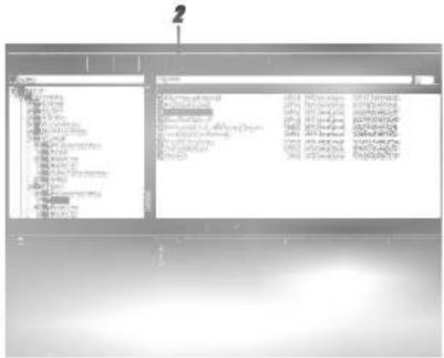 Screenshot of a software interface displaying two panels with Chinese text, likely from an older software development or configuration tool.