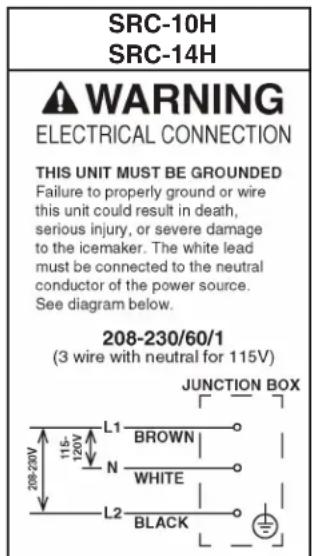 Hoshizaki FS-1001MLH-C - NOTICE - 1