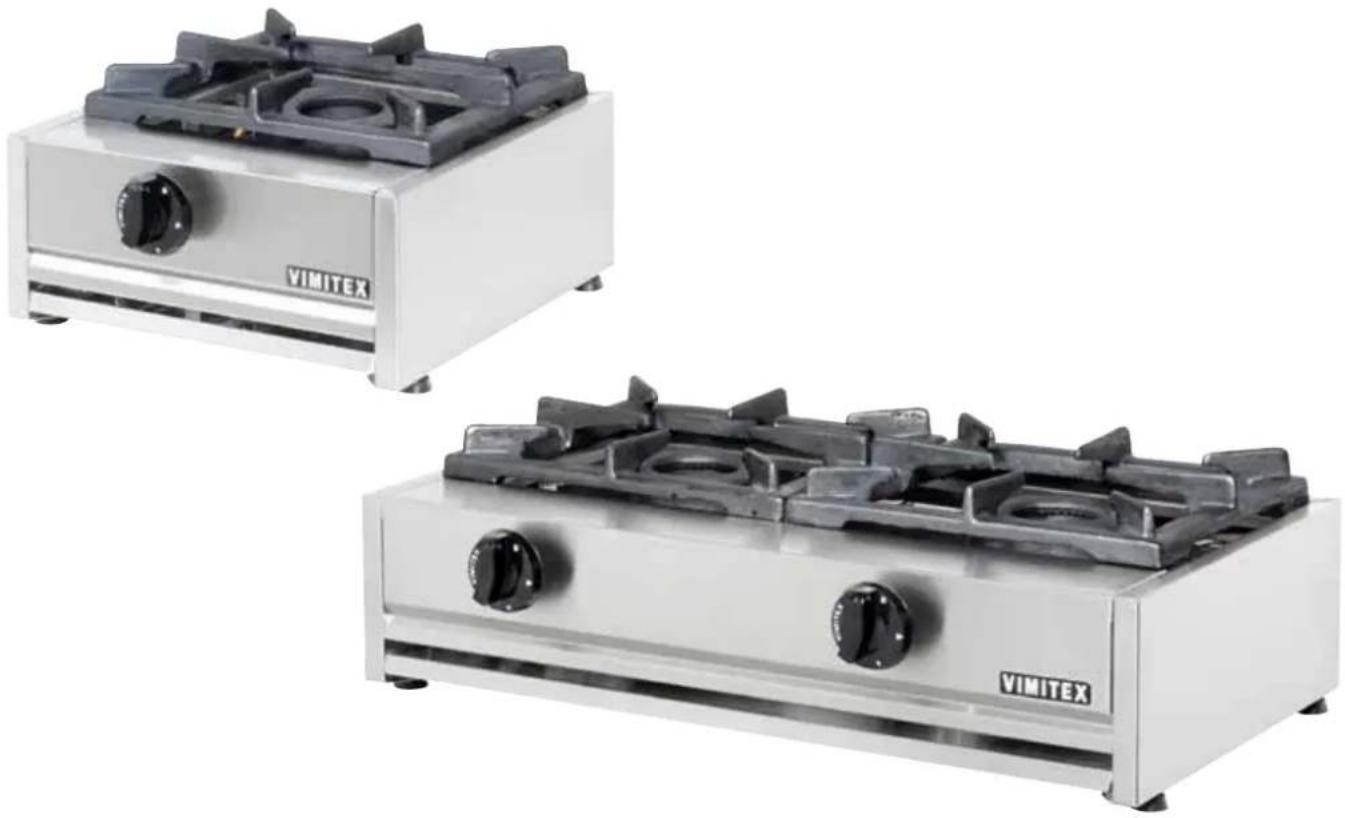 Vimitex 305101 - INSTRUCTIONS FOR INSTALLATION, USE & MAINTENANCE STOVE TOP Series 0200 - 1