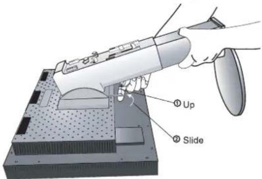 NEC MultiSync MD304MC - Remove Monitor Stand - 2