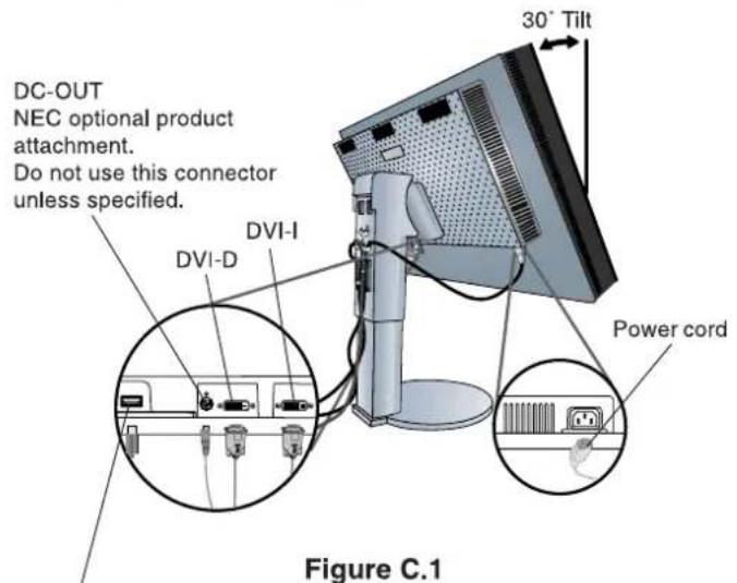 NEC MultiSync MD304MC - Cleaning the Cabinet - 6