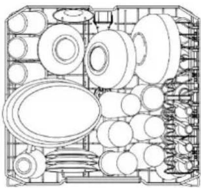 SMEG LSPU8643WH - LOADING THE UPPER BASKET - 2