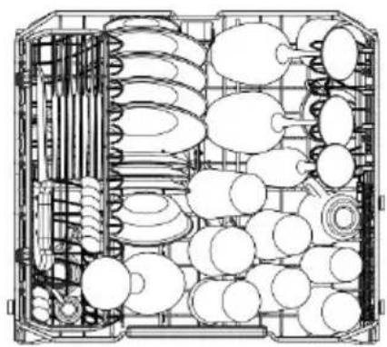 SMEG LSPU8643WH - LOADING THE UPPER BASKET - 1