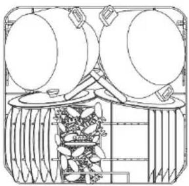 SMEG LSPU8643WH - LOADING THE LOWER BASKET - 2