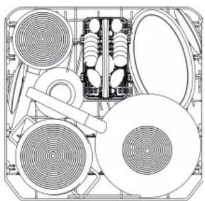 SMEG LSPU8643WH - standard place setting - 1