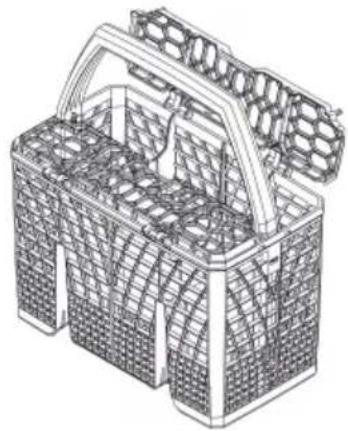 SMEG LSPU8643WH - CUTLERY BASKET (on some models only) - 1